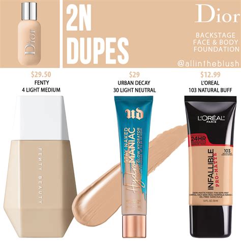 dior foundation 50 dupe|dior backstage foundation dupe.